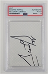 Scottie Pippen Autographed Cut PSA/DNA Slabbed