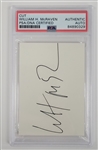 Admiral William H. McRaven Autographed Cut PSA/DNA Slabbed