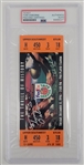 Tom Osborne Autographed 1996 Orange Bowl Ticket From 63rd Game PSA/DNA Authentic