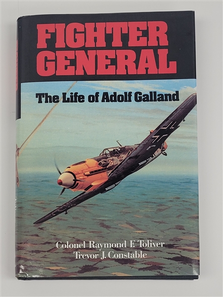 Adolf Galland Autographed "Fighter General: The Life of Adolf Galland" Book PSA/DNA