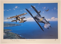 James Pickering Autographed "Faith, Hope and Charity" 11x16 Lithograph
