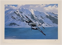 George Parry Autographed "Those Nagging Mosquitoes" 11x16 Lithograph