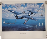 James Swett Autographed The Unlucky Eight 18x22 Lithograph