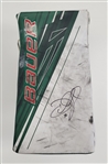 Devan Dubnyk Minnesota Wild 2017 All-Star Game Used & Autographed Blocker Photomatched w/ Autographed Card