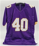 Jim Kleinsasser Autographed Custom Jersey Beckett
