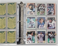 Lot of (2) 1989 Topps Football Complete Sets