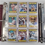 Lot of (2) 1983 Topps Football Complete Sets w/ Marcus Allen Rookie Cards