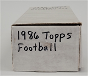 1986 Topps Football Complete Set w/ Jerry Rice, Steve Young, & Reggie White Rookies