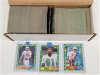 1986 Topps Football Complete Set w/ Jerry Rice, Steve Young, & Reggie White Rookies