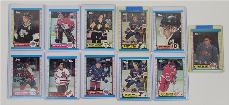 1989-90 Topps Hockey Complete Set