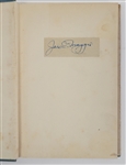 Joe DiMaggio Autographed Lucky to be a Yankee Book w/ Beckett LOA