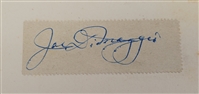 Joe DiMaggio Autographed Lucky to be a Yankee Book w/ Beckett LOA