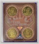 Randy Johnson Autographed Arizona Diamondbacks 1998 Inaugural Opening Day Baseball + Commemorative Coins & DVD w/ Beckett LOA
