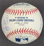 Perfect Game Pitchers Multi-Signed & Inscribed OML Baseball w/ 17 Signatures Including Sandy Koufax Beckett LOA