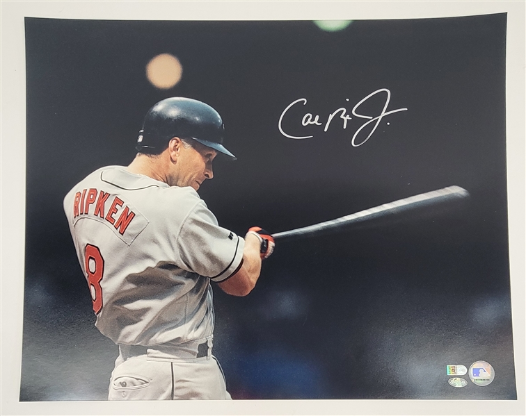 Cal Ripken Jr. Autographed 16x20 Photo Ironclad