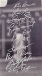 1975 Boston Red Sox Team Signed Fisk Wave 16x20 Photo Steiner