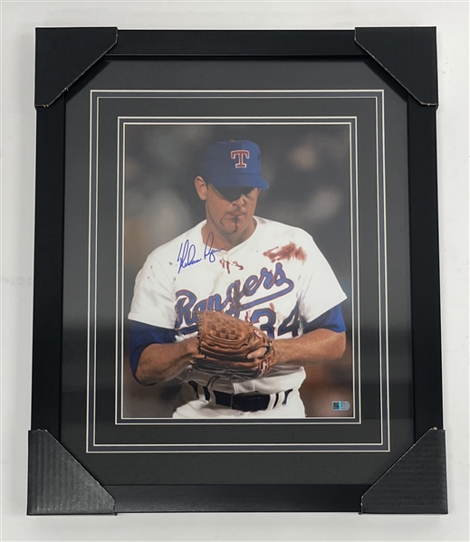 Nolan Ryan Autographed & Framed 11x14 Photo