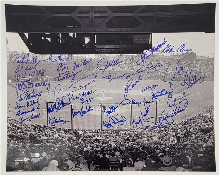 Boston Red Sox Multi-Signed Fenway Park 16x20 Photo Steiner