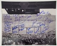 Boston Red Sox Multi-Signed Fenway Park 16x20 Photo Steiner