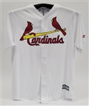 Stan Musial Autographed St. Louis Cardinals Jersey PSA/DNA