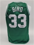Larry Bird Autographed Custom Jersey PSA/DNA
