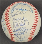 1996 Minnesota Twins Team Signed Baseball w/ Puckett Beckett LOA