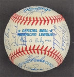 1996 Minnesota Twins Team Signed Baseball w/ Puckett Beckett LOA