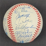 1996 Minnesota Twins Team Signed Baseball w/ Puckett Beckett LOA