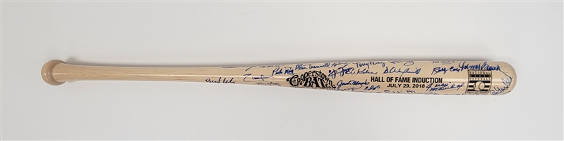 2018 Hall of Fame Induction Multi-Signed Cooperstown Bat w/ Beckett LOA