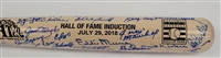 2018 Hall of Fame Induction Multi-Signed Cooperstown Bat w/ Beckett LOA