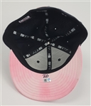 Eddie Rosario 2019 Minnesota Twins Game Used Mother's Day Hat MLB