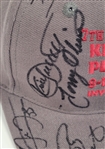 Kirby Puckett's Annual Celebrity Pool Tournament Multi-Signed 20x36 Poster & Hat w/ Kirby Puckett, Derek Jeter, Alex Rodriguez & Terry Steinbach LOA