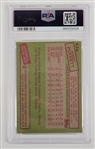 Kirby Puckett Autographed 1985 Topps #536 Rookie Card PSA 8 Auto 7
