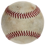 Mike Trout Game Used & Autographed Baseball from 05-06-22 Nationals @ Angels MLB