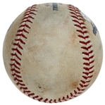 Mike Trout Game Used & Autographed Baseball from 05-06-22 Nationals @ Angels MLB