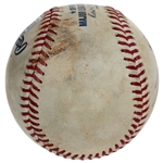 Mike Trout Game Used & Autographed Baseball from 05-06-22 Nationals @ Angels MLB