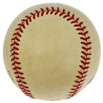 Roger Maris Autographed Official National League Baseball w/ JSA LOA