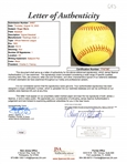 Roger Maris Autographed Official National League Baseball w/ JSA LOA
