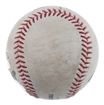 Aaron Judge Autographed Game Used Baseball Hit For a Double With This Actual Ball 05-20-24 Fanatics & MLB Authentication
