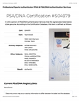 Herb Brooks Autographed 1980 US Olympic Hockey Team Signed 8x6 Cut w/ 9 Signatures PSA/DNA Encapsulated
