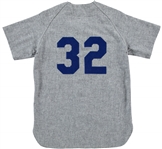 Sandy Koufax Autographed LA Dodgers Mitchell & Ness Cooperstown Collection Flannel Jersey LE #149/169 JSA & Beckett/BAS
