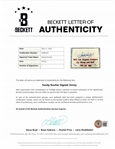Sandy Koufax Autographed LA Dodgers Mitchell & Ness Cooperstown Collection Flannel Jersey LE #149/169 JSA & Beckett/BAS