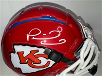 Patrick Mahomes Autographed Unique Super Bowl LIV Full Size Authentic Helmet Beckett