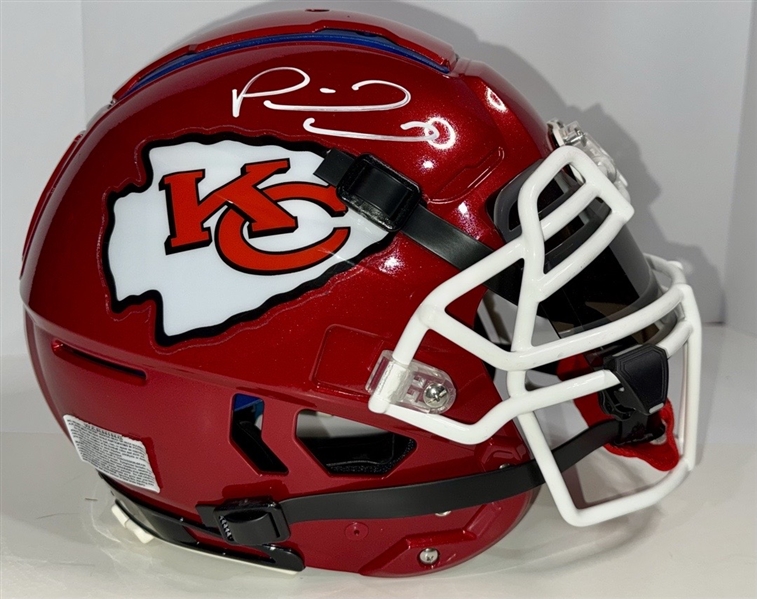 Patrick Mahomes Autographed Unique Super Bowl LIV Full Size Authentic Helmet Beckett