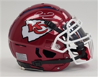 Patrick Mahomes Autographed Unique Super Bowl LIV Full Size Authentic Helmet Beckett