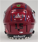 Patrick Mahomes Autographed Unique Super Bowl LIV Full Size Authentic Helmet Beckett