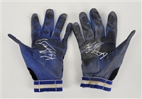 Ken Griffey Jr. 1992 Seattle Mariners Game Used & Twice Autographed Batting Gloves w/ Beckett LOA's