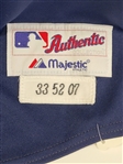 Justin Morneau 2007 Minnesota Twins Game Used & Autographed Mother's Day Jersey MLB w/ Twins LOA