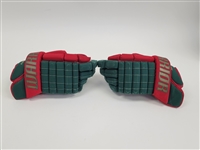 Mikko Koivu 2011-12 Minnesota Wild Game Used Gloves w/ Wild LOA