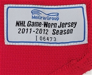 Mikko Koivu 2011-12 Minnesota Wild Player Media Tour Worn Jersey w/ MeiGray LOA